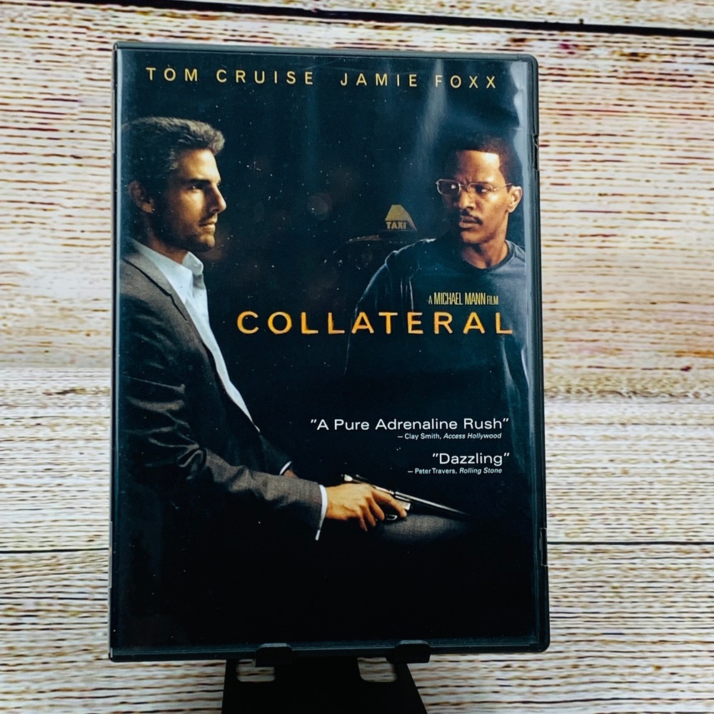 Collateral [DVD 2004] Tom Cruise Jamie‎ Foxx Action Thriller Movie Film